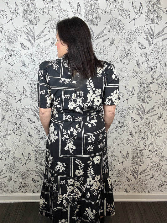 Floral Forecast Midi - Best & Co. Boutique