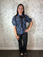 Midnight in Paris Blouse