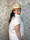 Blanche Suede Hat