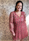 Sally Red Lurex Mini Dress - Best & Co. Boutique