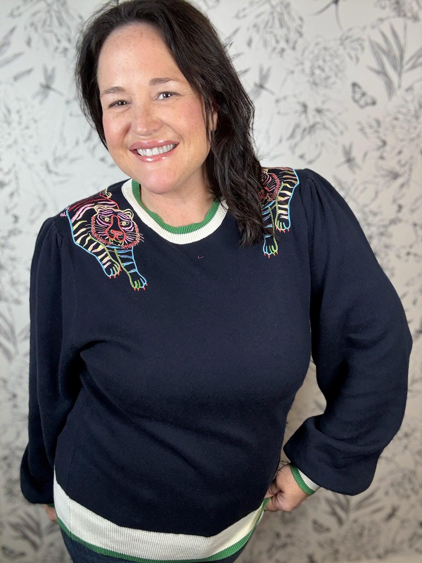 Tigers in Technicolor - Best & Co. Boutique