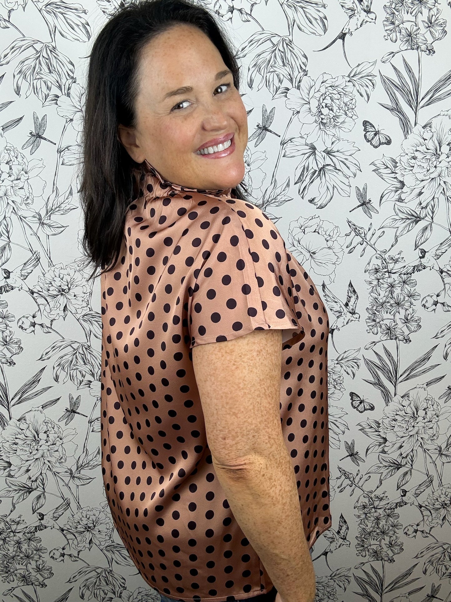 Oakley Polka Dot Blouse