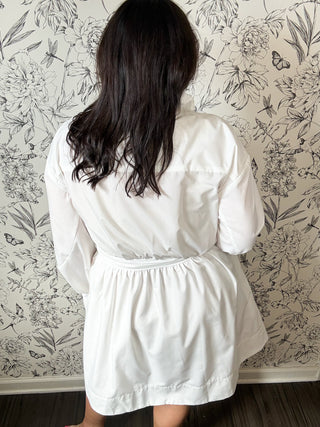 Off-Center Classic Mini Dress