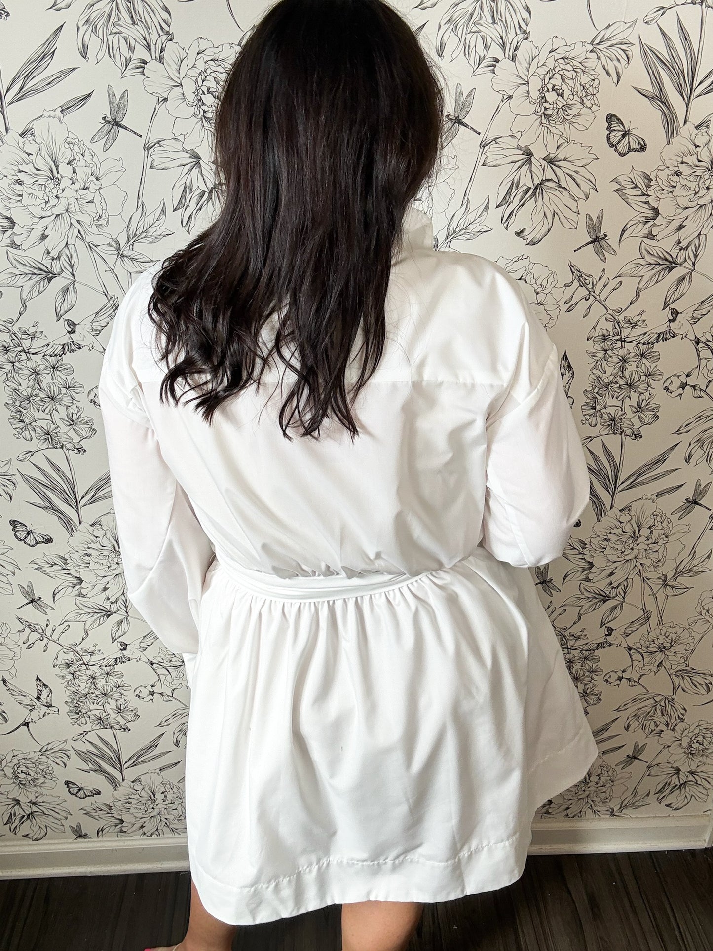Off-Center Classic Mini Dress