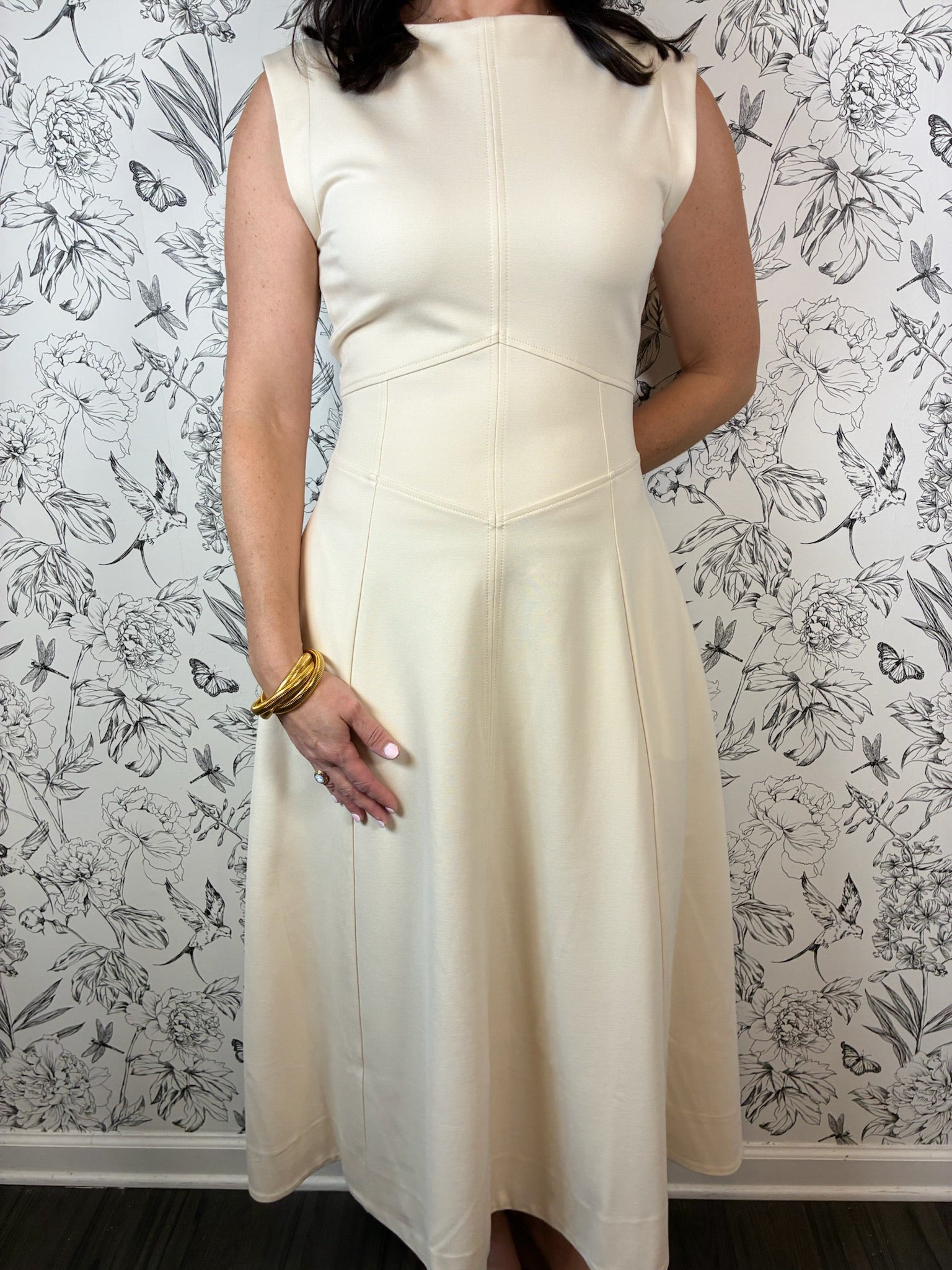 Ivory Ember Midi Dress - Best & Co. Boutique