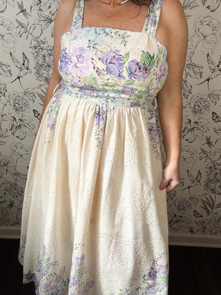 Lavender Lane Belted Midi