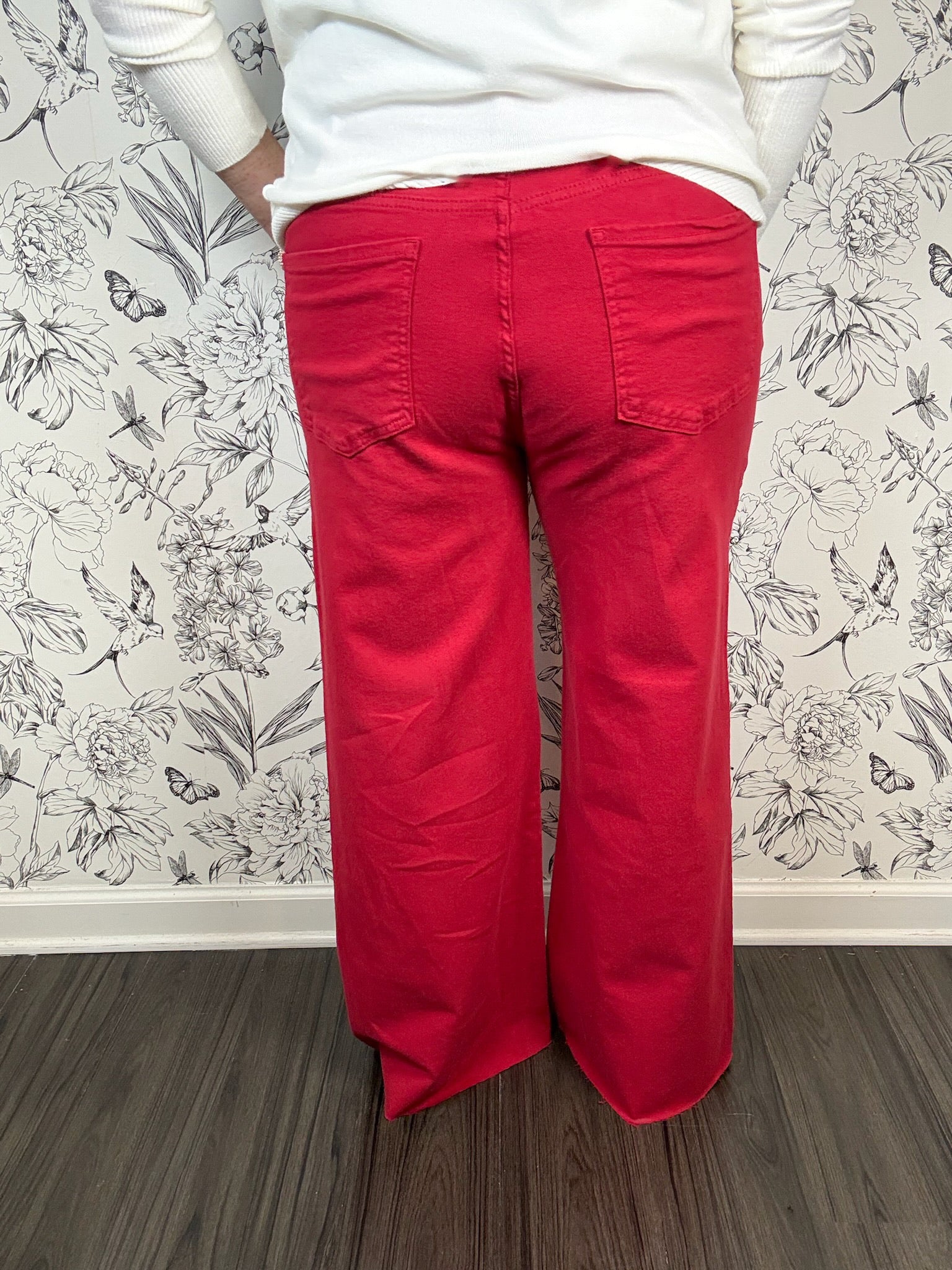 Meg Red High Rise - Best & Co. Boutique