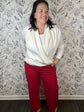 Ellie Criss-Cross Cardigan - Best & Co. Boutique