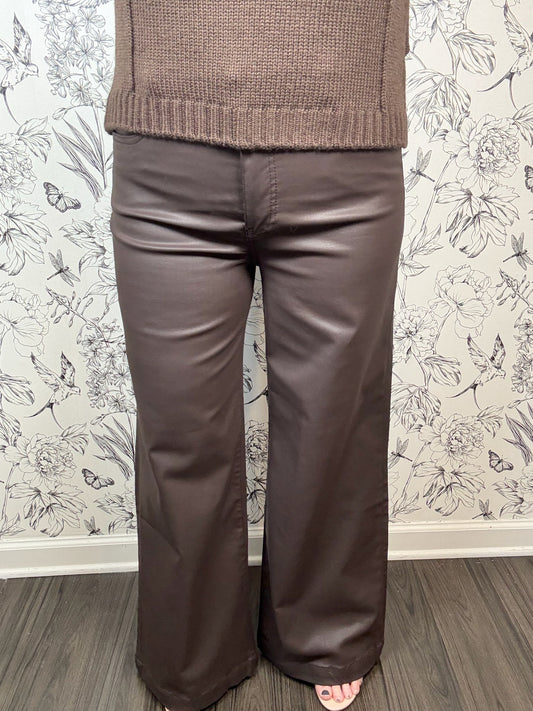chocolate coated jean KUT from the KLOTH