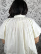After Hours Pleated Blouse | Ecru