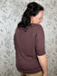 The Anywhere S/S Top Brown - Best & Co. Boutique