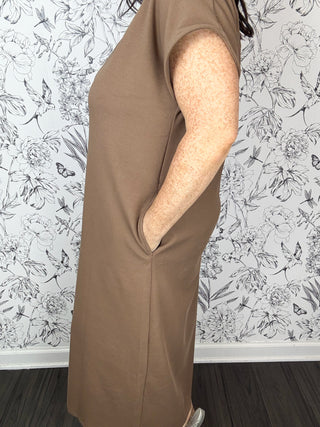 Mocha Muse Midi Dress