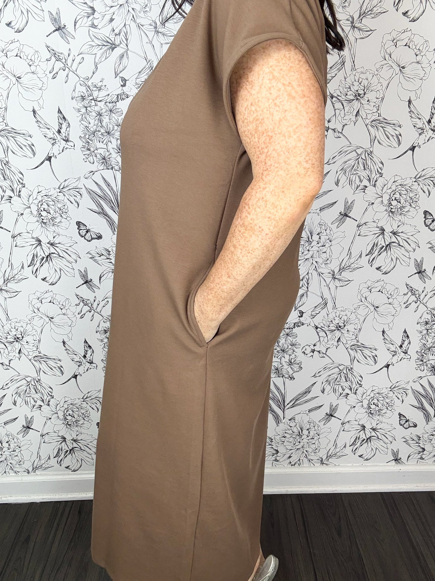 Mocha Muse Midi Dress