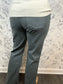 Kelsey Pewter Green Ankle Flare - Best & Co. Boutique