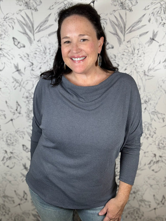 grey anywhere sweater SIX/FIFTY