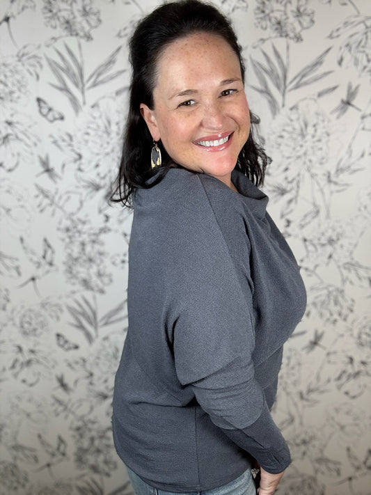 The Anywhere Top Grey - Best & Co. Boutique