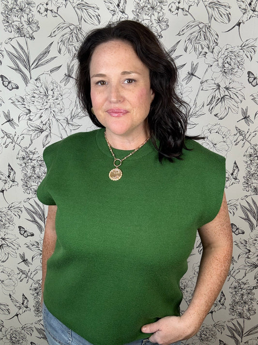 Evergreen Ease Knit Lightweight Sweater