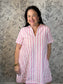 Pink Piper Stripe Mini