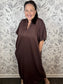 Brown Modal Midi Dress ENTRO