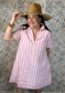Pink Piper Stripe Mini