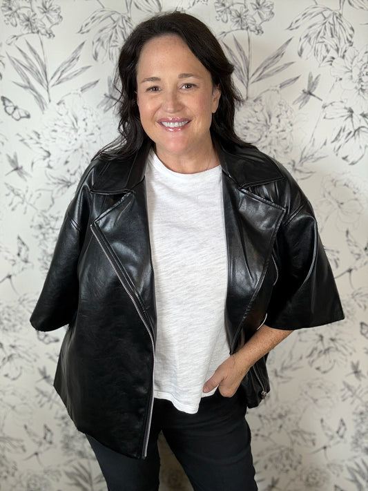 Downtown Crop Jacket - Best & Co. Boutique