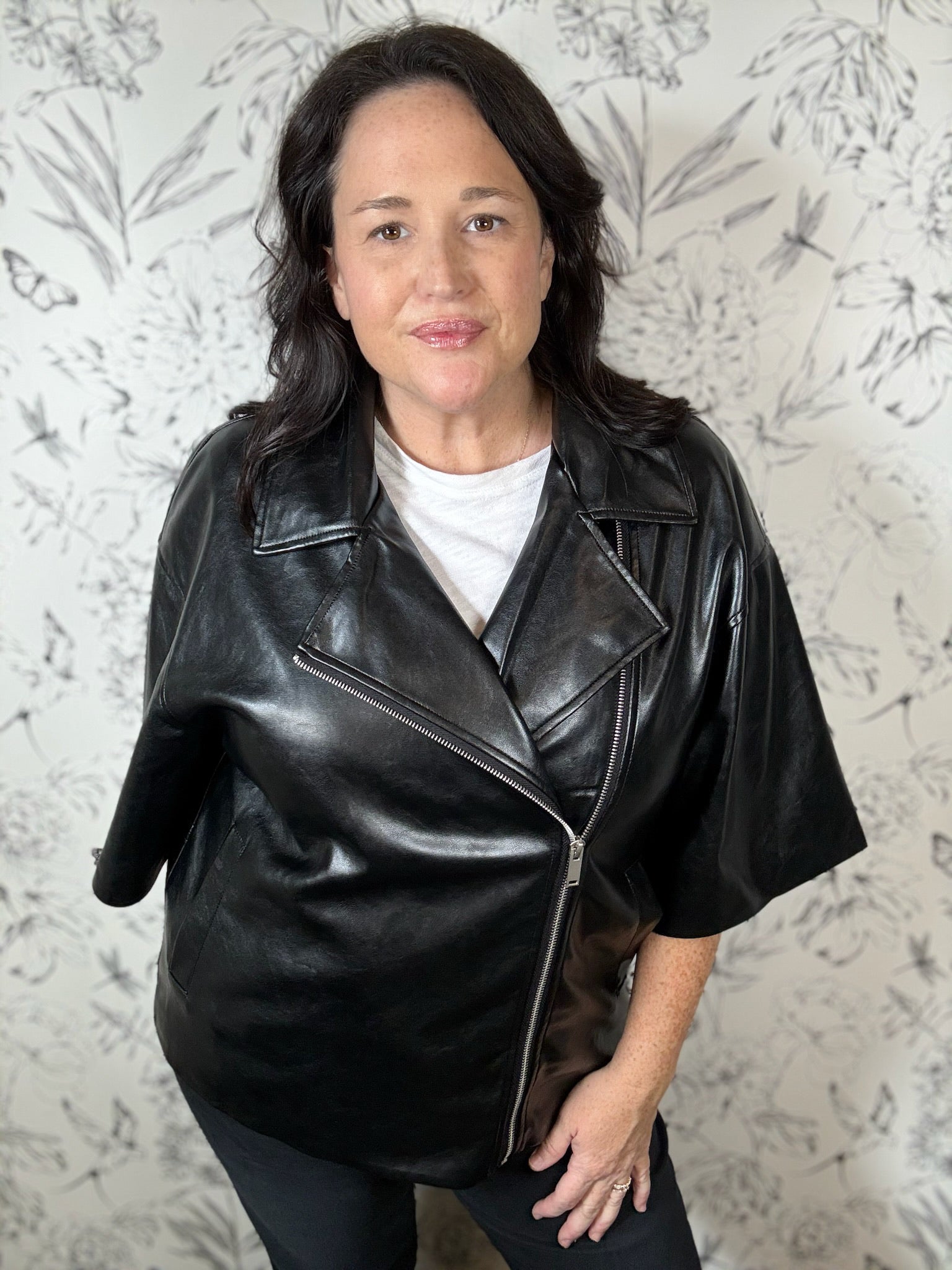 Downtown Crop Jacket - Best & Co. Boutique