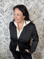 layered blazer removable sweater ELAN