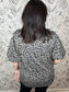 Savanna Leopard and Leather Top