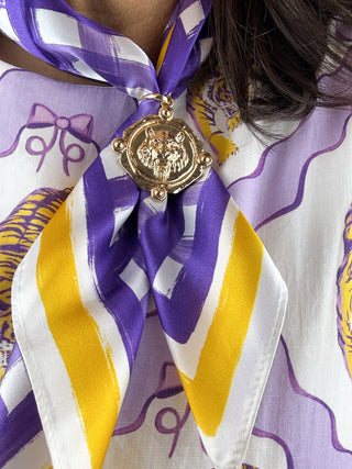 Gold Tiger Pendant