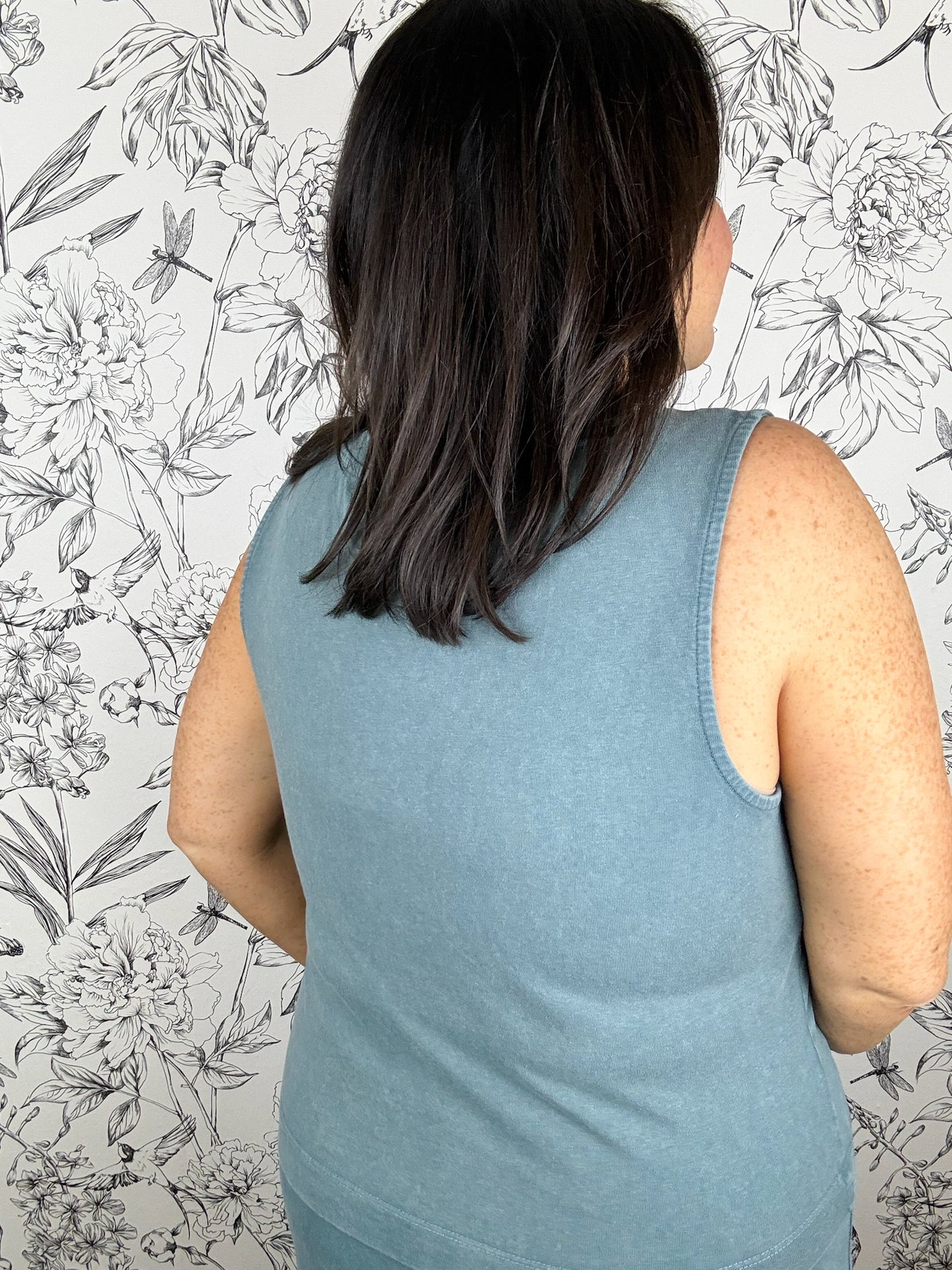 Sloane V-Neck Jersey | Emerald Cove