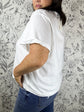 Sutton Boxy Tee | White