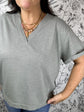 Sutton Boxy Tee | Moss