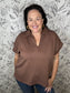 Mocha Morning Brew Blouse