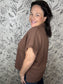 Mocha Morning Brew Blouse