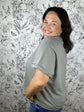 Sutton Boxy Tee | Moss