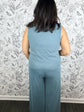 Sloane V-Neck Jersey | Emerald Cove