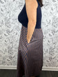 Changing Seasons Striped Midi