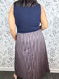Changing Seasons Striped Midi