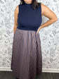 Changing Seasons Striped Midi