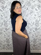 Changing Seasons Striped Midi