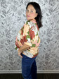 Autumn Bloom Smocked Blouse