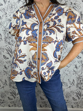 Chestnut & Clover Blouse | Curvy