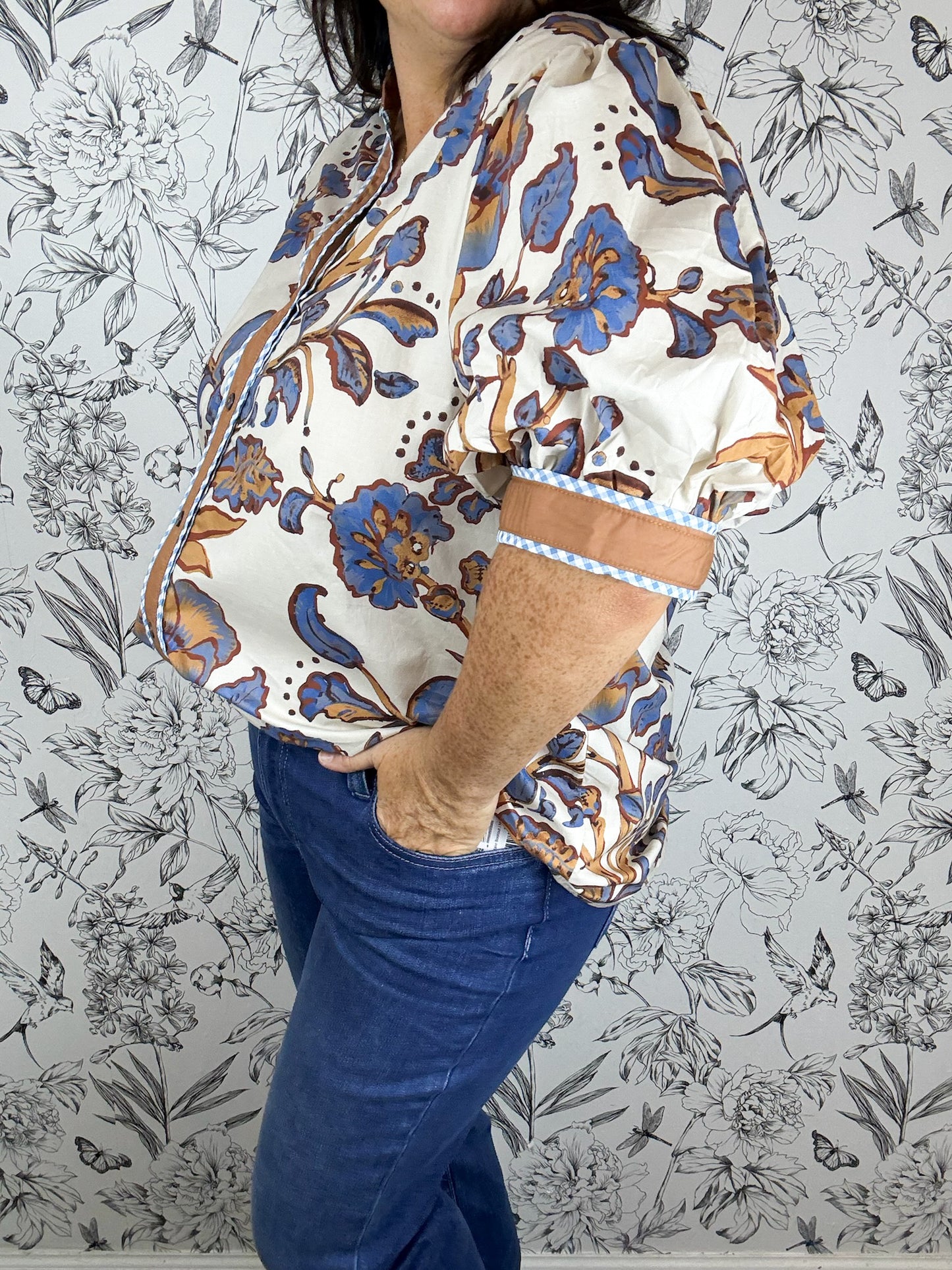 Chestnut & Clover Blouse | Curvy