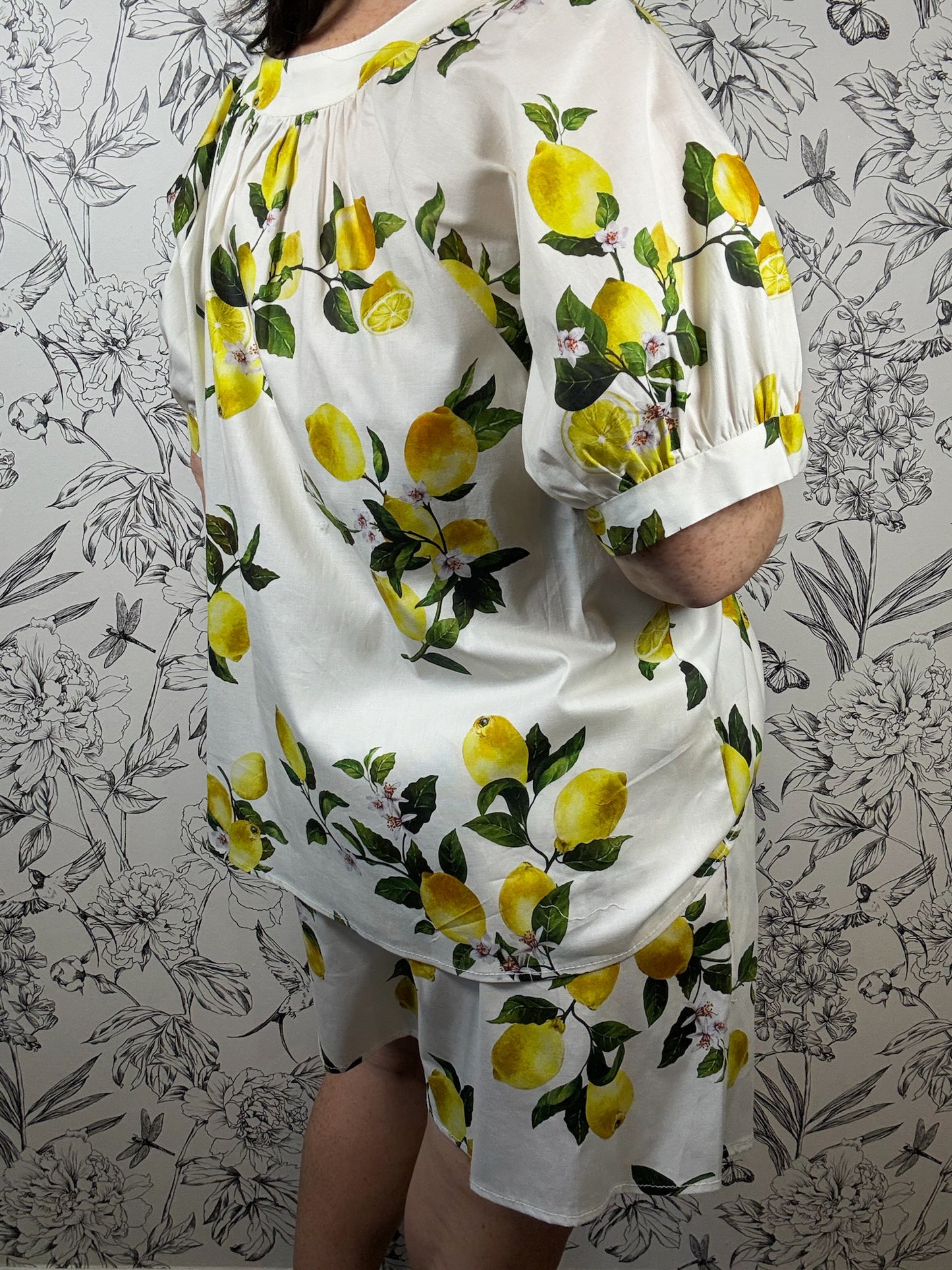 Amalfi Lemon Print Shorts