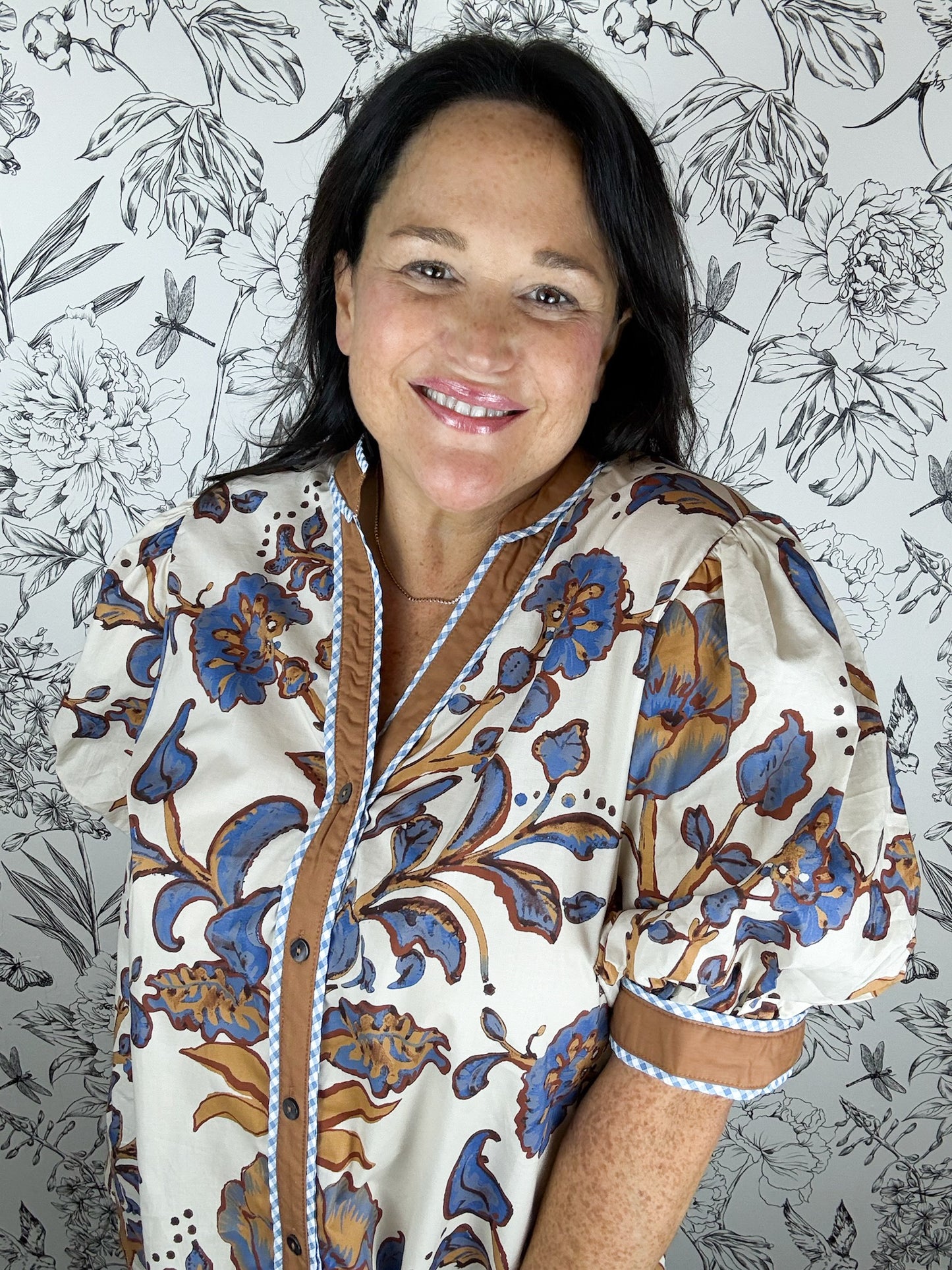 Chestnut & Clover Blouse | Curvy