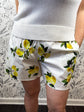 Amalfi Lemon Print Shorts