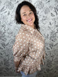 Soft Spot Vintage Polka Dot Blouse