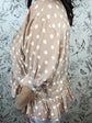 Soft Spot Vintage Polka Dot Blouse