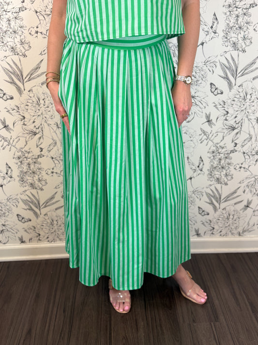 Vogue Verde Maxi Skirt