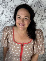 Dot and Dash Midi Dress